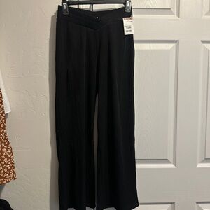 Black Wide-Leg Pants